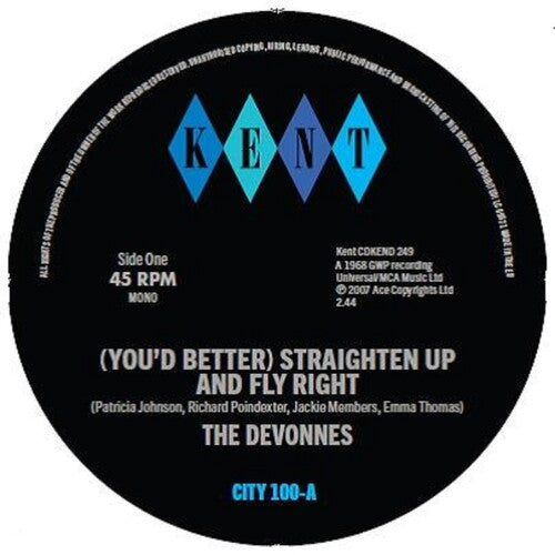 Devonnes - You'd Better / Straighten Up & Fly Right / Doin - Vinyl Record