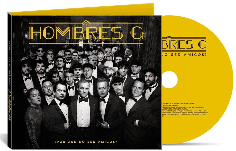 the album cover for Hombres G - Por Que No Ser Amigos (Spa)