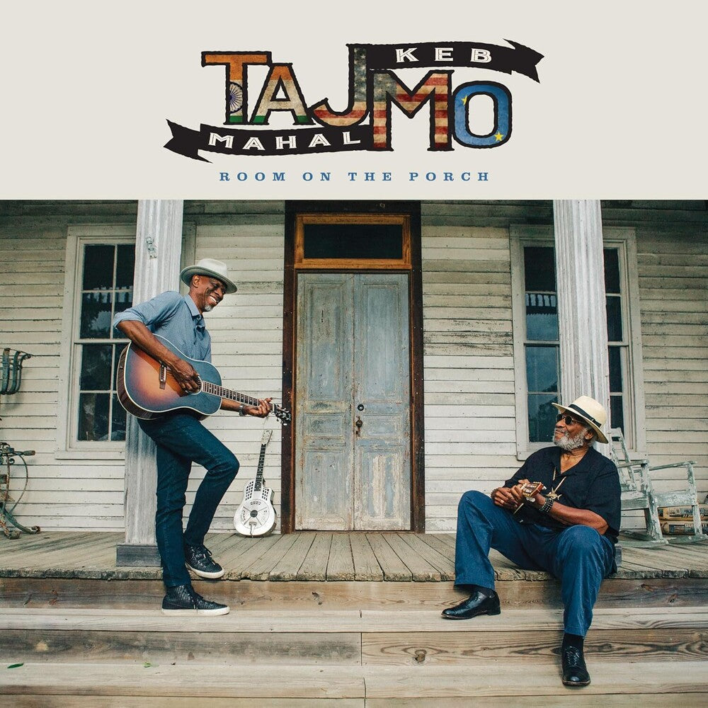 the album cover for Taj Mahal & Keb' Mo' - Room On The Porch