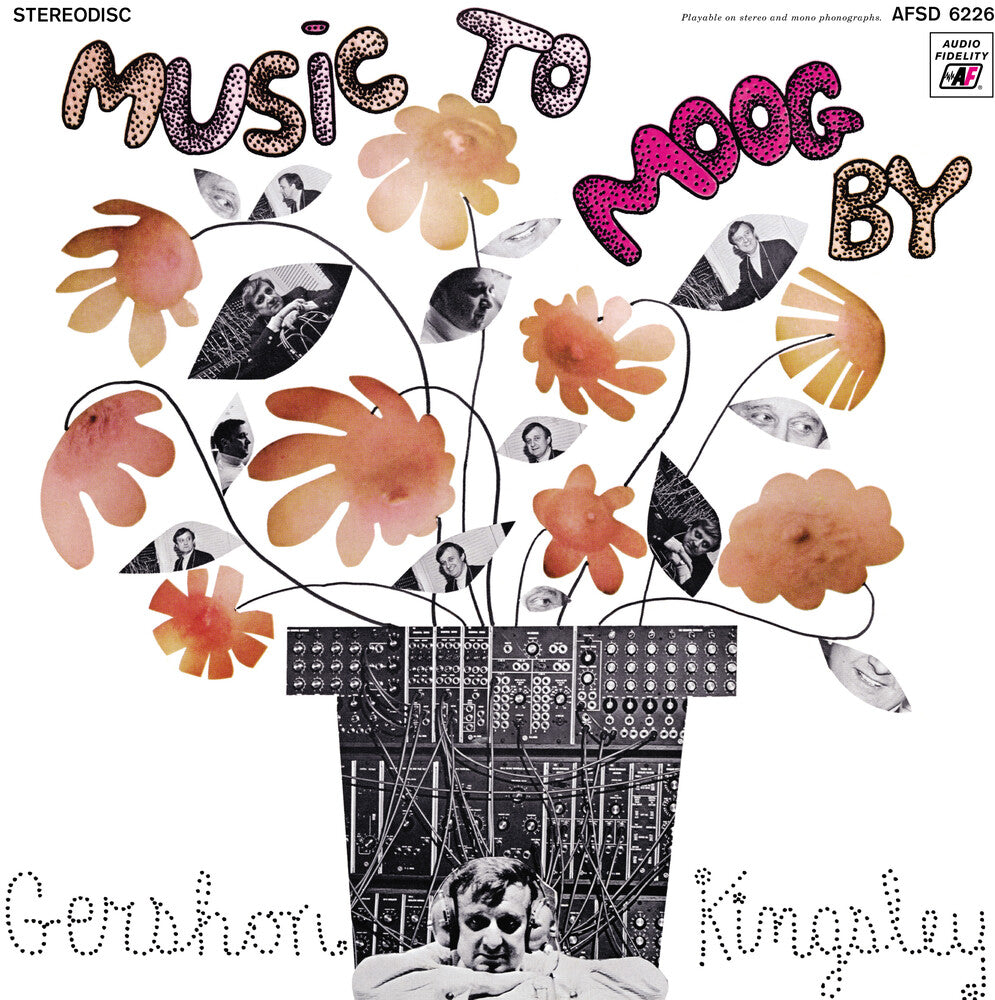 the album cover for Gershon Kingsley - Music To Moog By