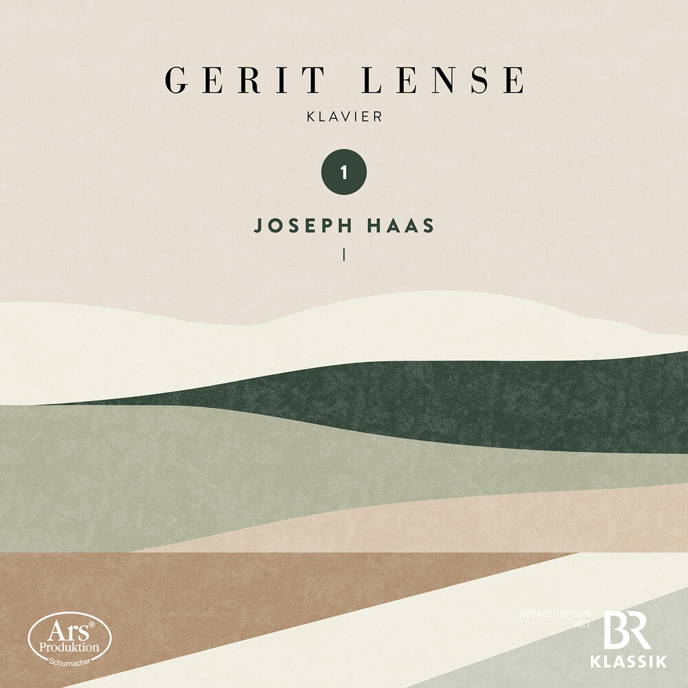 the album cover for Gerit Lense - Works For Pno Vol. 1