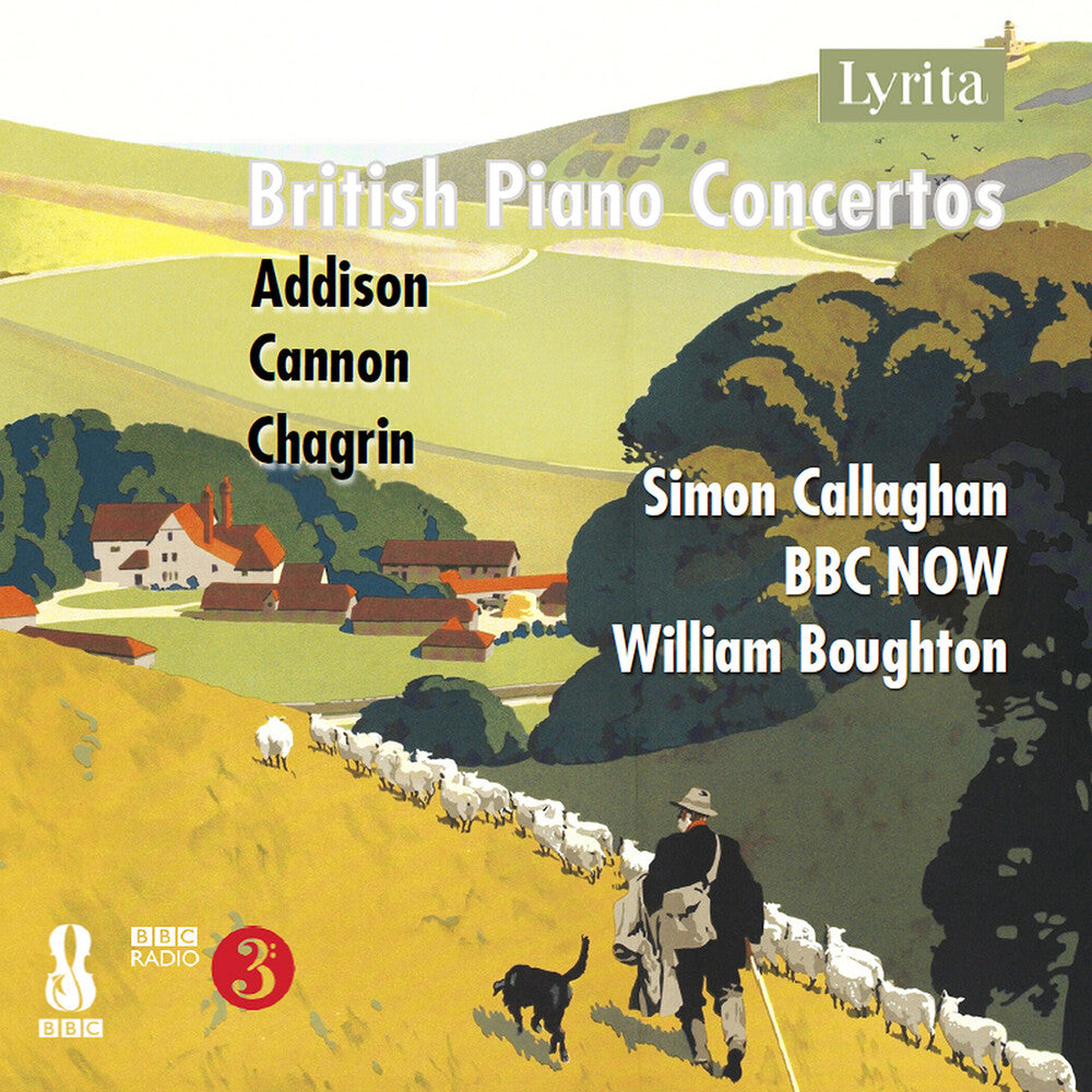 the album cover for Callaghan / Bbc National Orchestra Of Wales - British Pno Cons Vol. 3