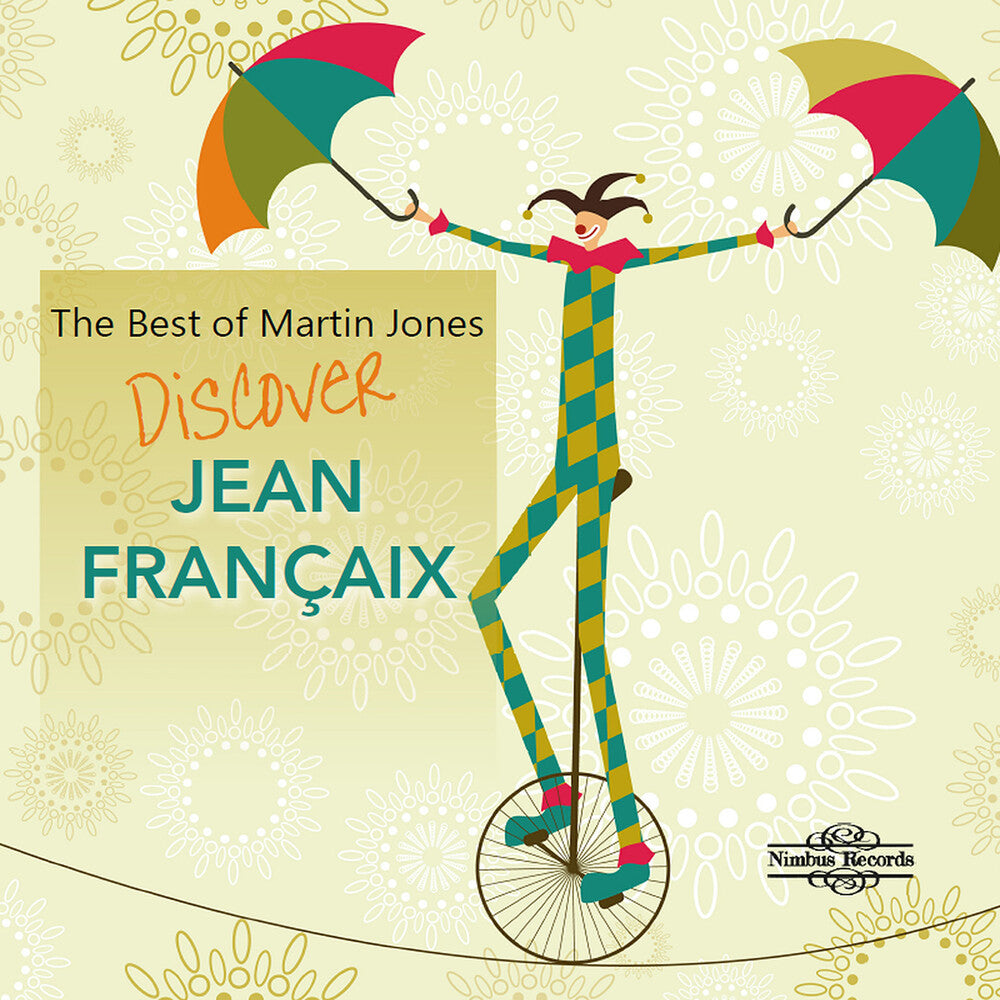 the album cover for Martin Jones - Best Of Martin Jones - Jean Francaix