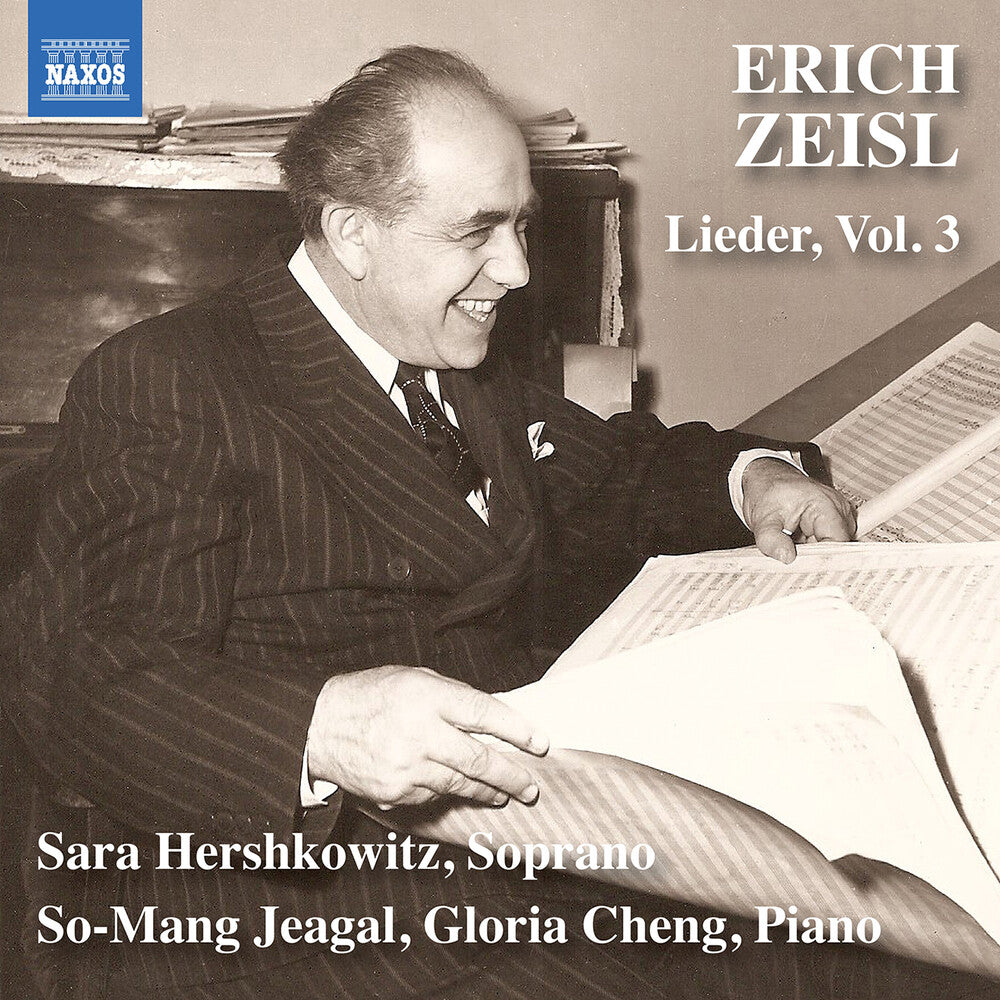 the album cover for Hershkowitz / Jeagal - Lieder Vol. 3