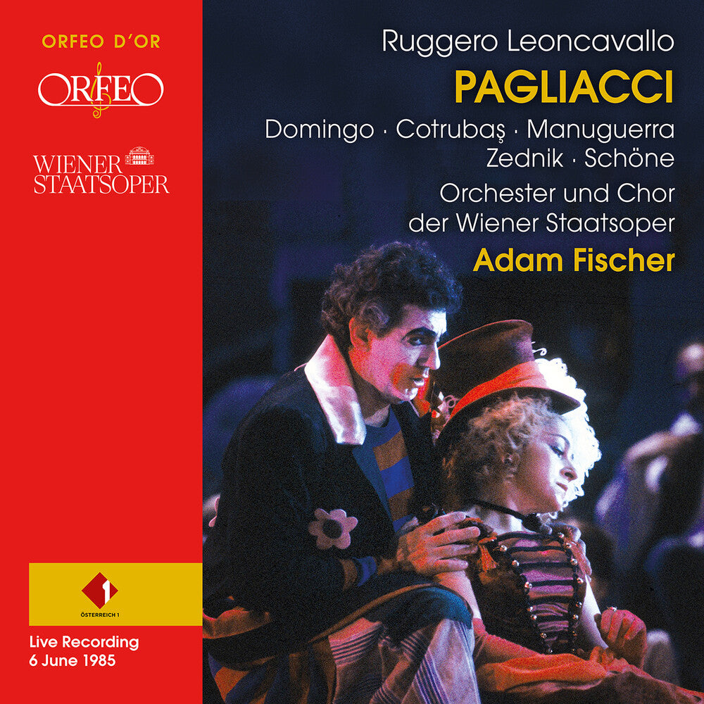 the album cover for Domingo / Cotrubas - Pagliacci