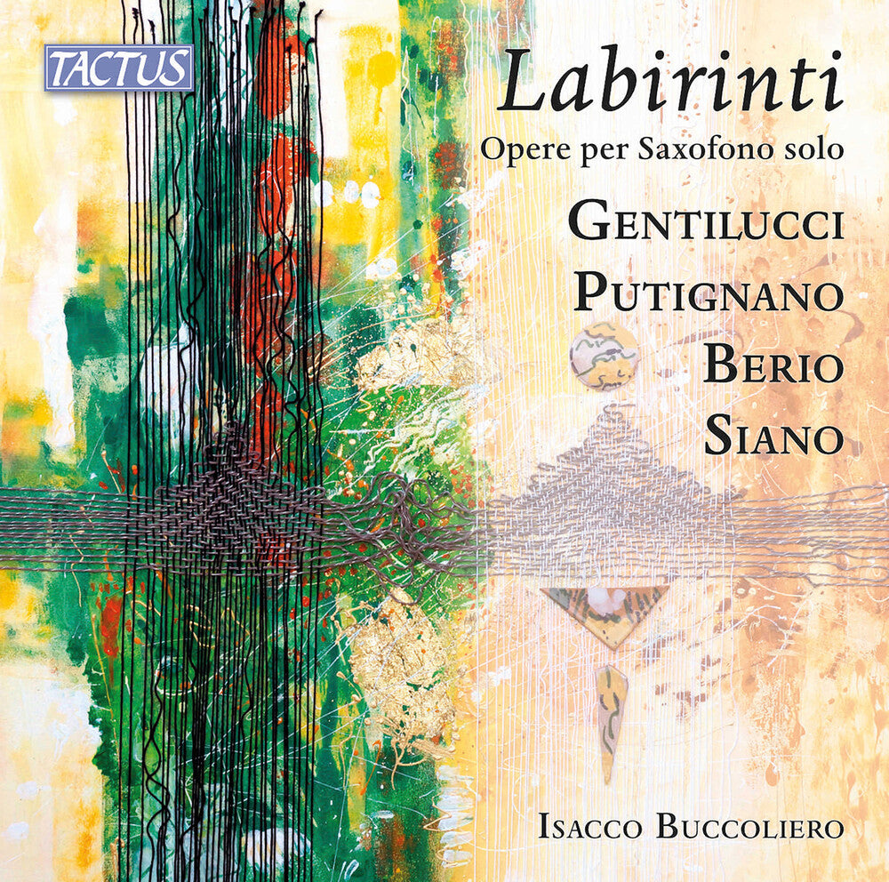 the album cover for Isacco Buccoliero - Labirinti