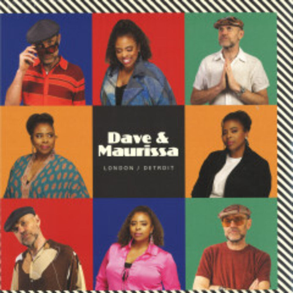the album cover for Dave & Maurissa - London / Detroit
