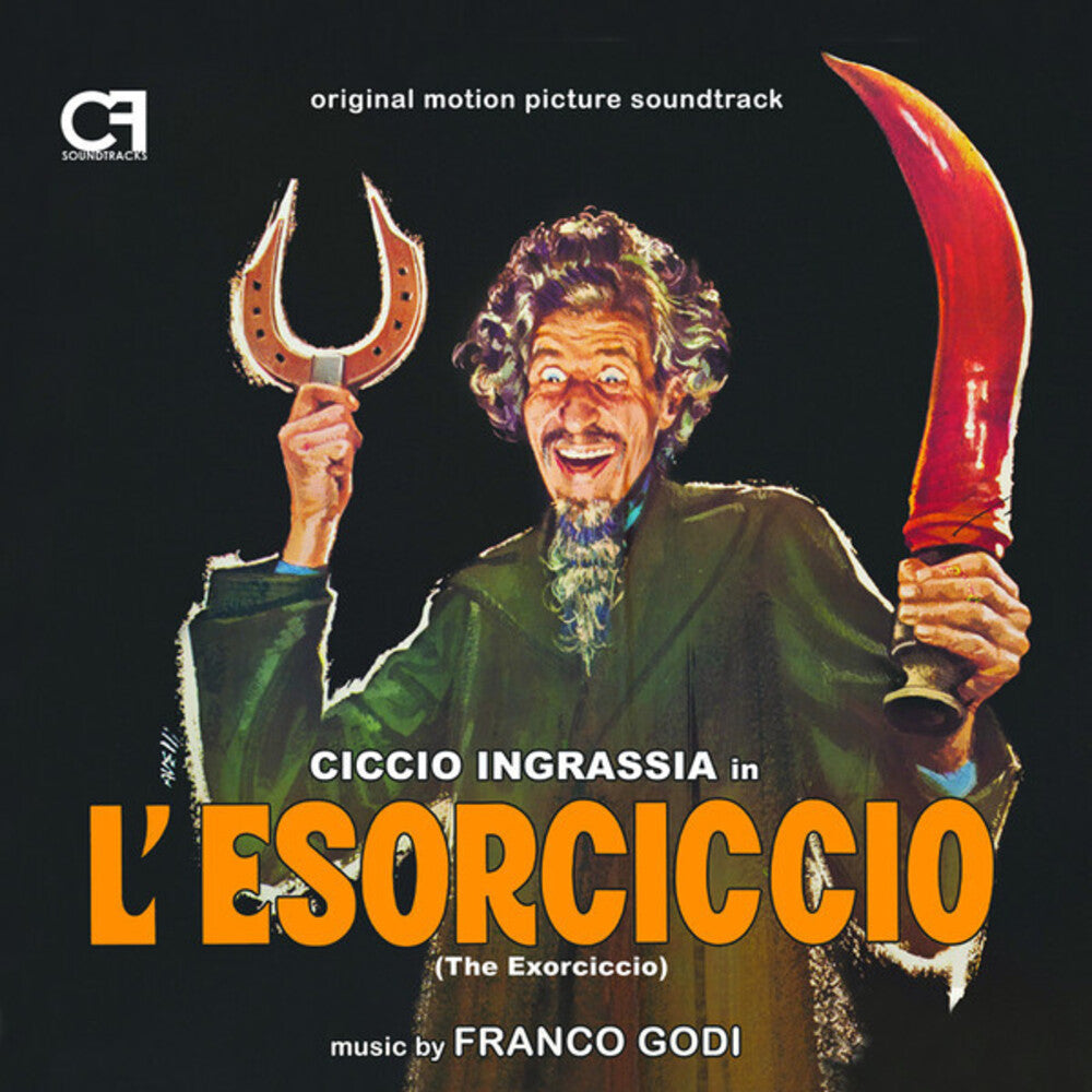 the album cover for Franco Godi (Ita) - L'esorciccio / Paolo Il Freddo - O.S.T. (Ita)