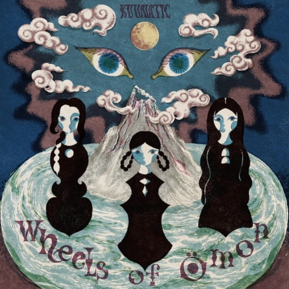 the album cover for Kuunatic - Wheels Of Omon
