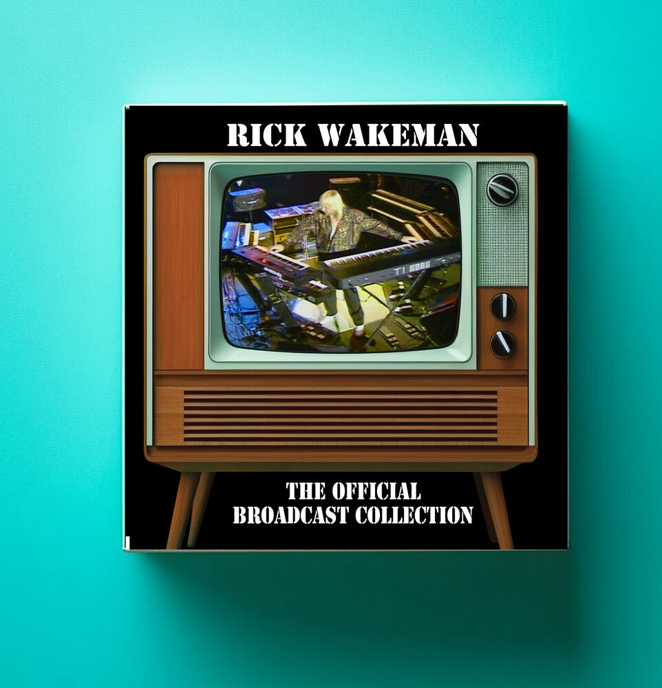the album cover for Rick Wakeman - Official Broadcast Collection (W/Dvd) (Box) (Uk)
