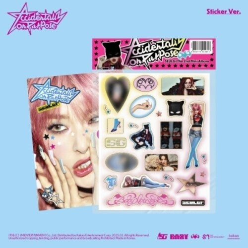Seulgi - Accidentally On Purpose - Sticker Version - Music CD