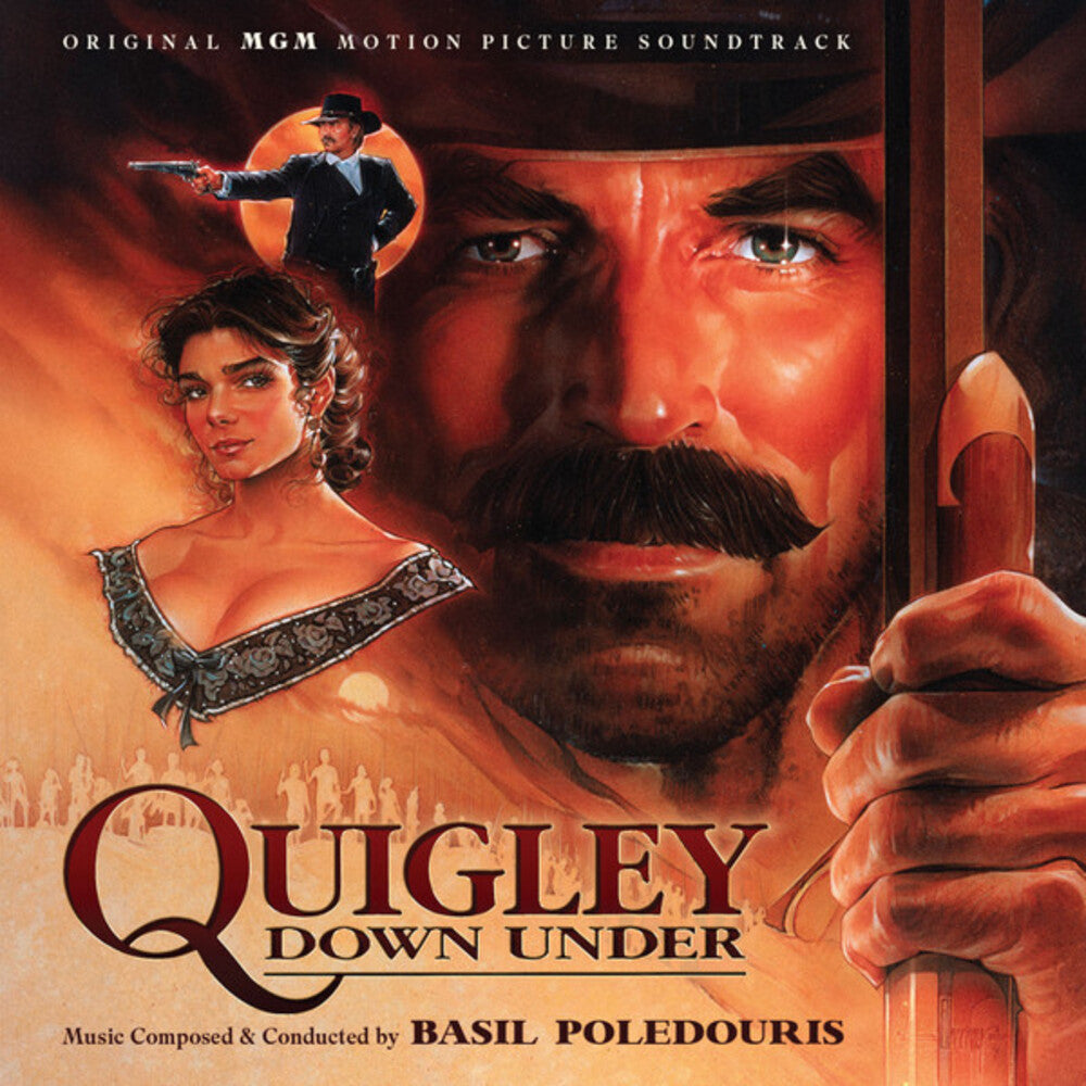 the album cover for Poledouris, Basil - Quigley Down Under (Original Soundtrack) - Remastered