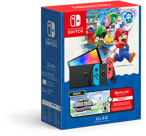 System: Oled - Super Mario Bros Wonder Bundle - System: Oled - Super Mario Bros Wonder Bundle - Game Console