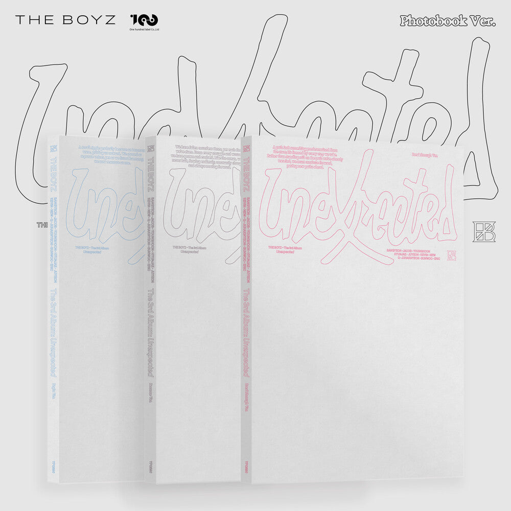 the album cover for Boyz - Unexpected - Random Cover (Post) (Stic) (Pcrd)
