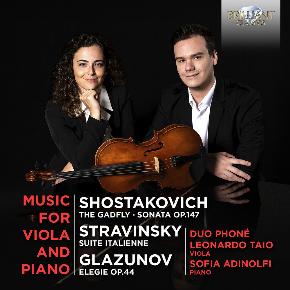 Russian Music For Viola & Piano Music CD