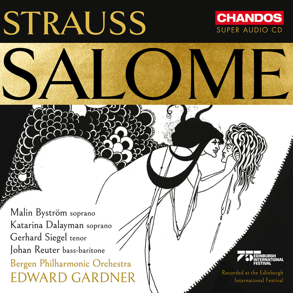 the album cover for Bergen Philharmonic Orchestra - Salome