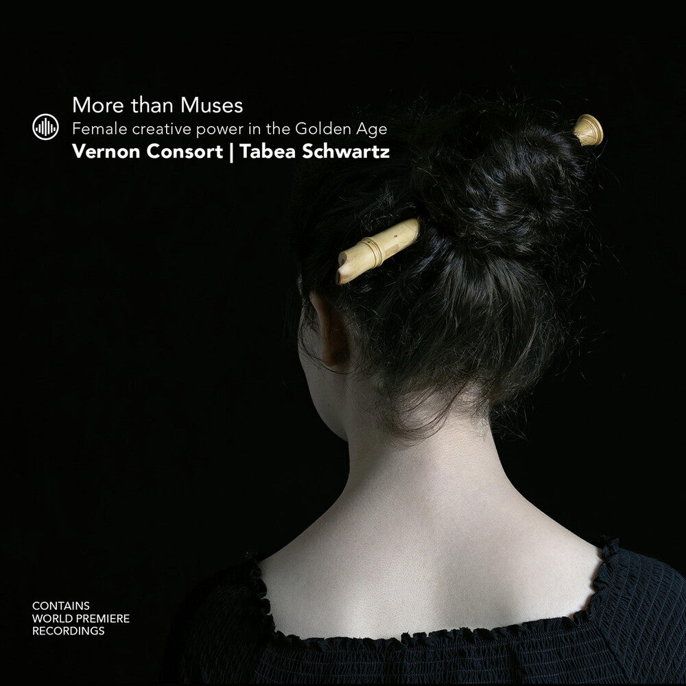 the album cover for Vernon Consort - More Than Muses - Female Creative Power In The