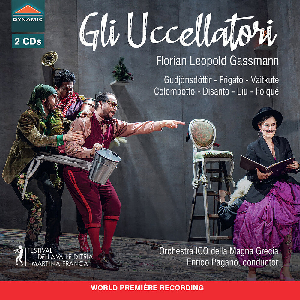 the album cover for Gudjonsdottir / Frigato - Gli Uccellatori