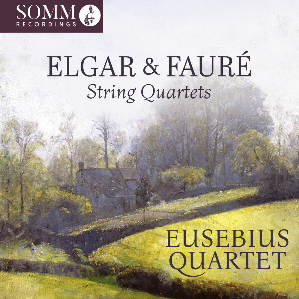 the album cover for Eusebius Quartet - String Quartets