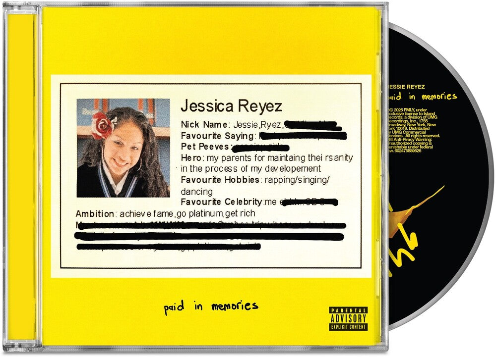 the album cover for Jessie Reyez - Paid In Memories