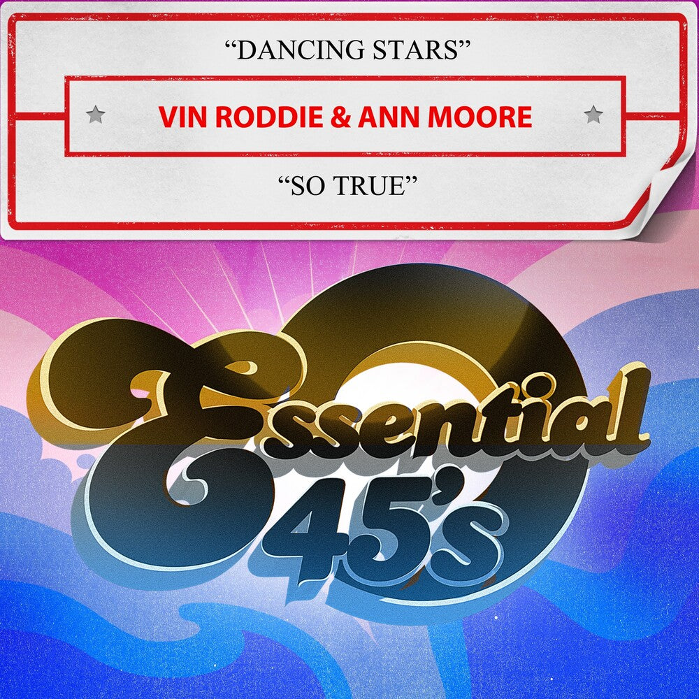 the album cover for Roddie,Vin & Moore, Ann - Dancing Stars / So True