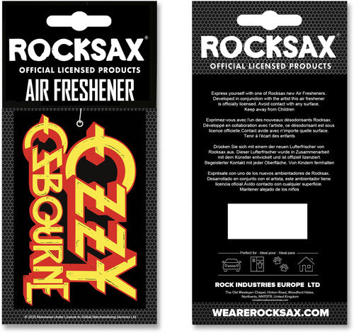 Rocksax Ozzy Osbourne Ozzy Osb Logo Air Freshener - Rocksax Ozzy Osbourne Ozzy Osb Logo Air Freshener - Special Products