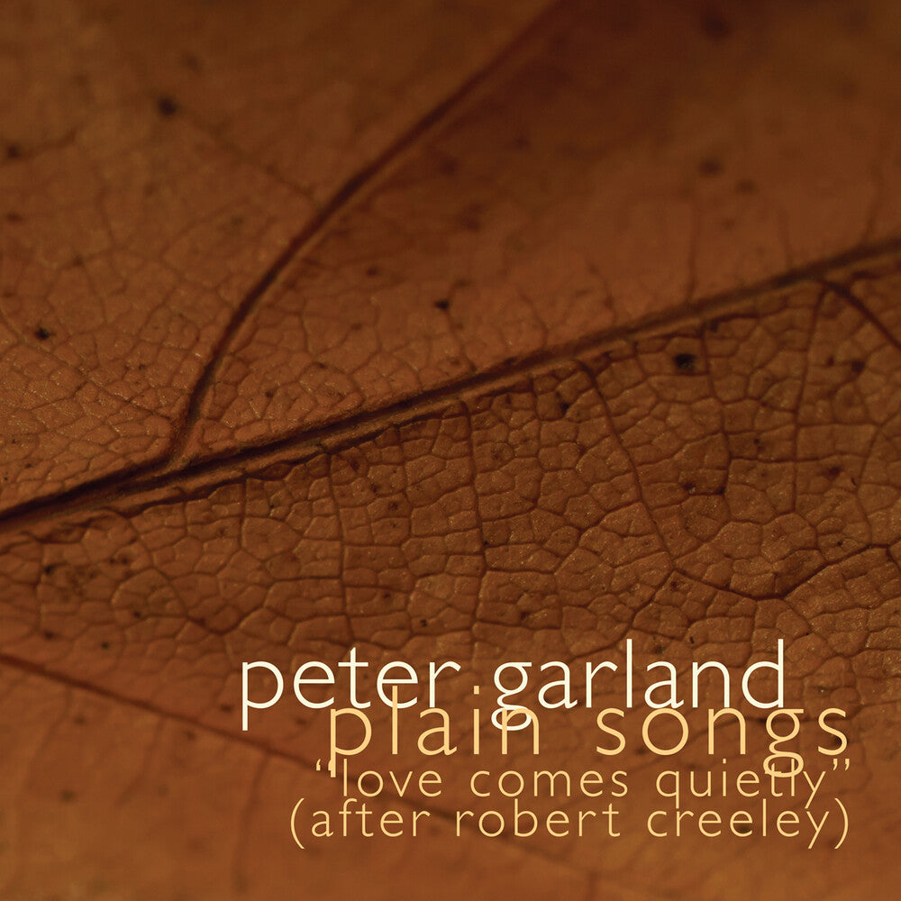 the album cover for Carson Cooman - Plain Songs - Love Comes Quietly After Robert