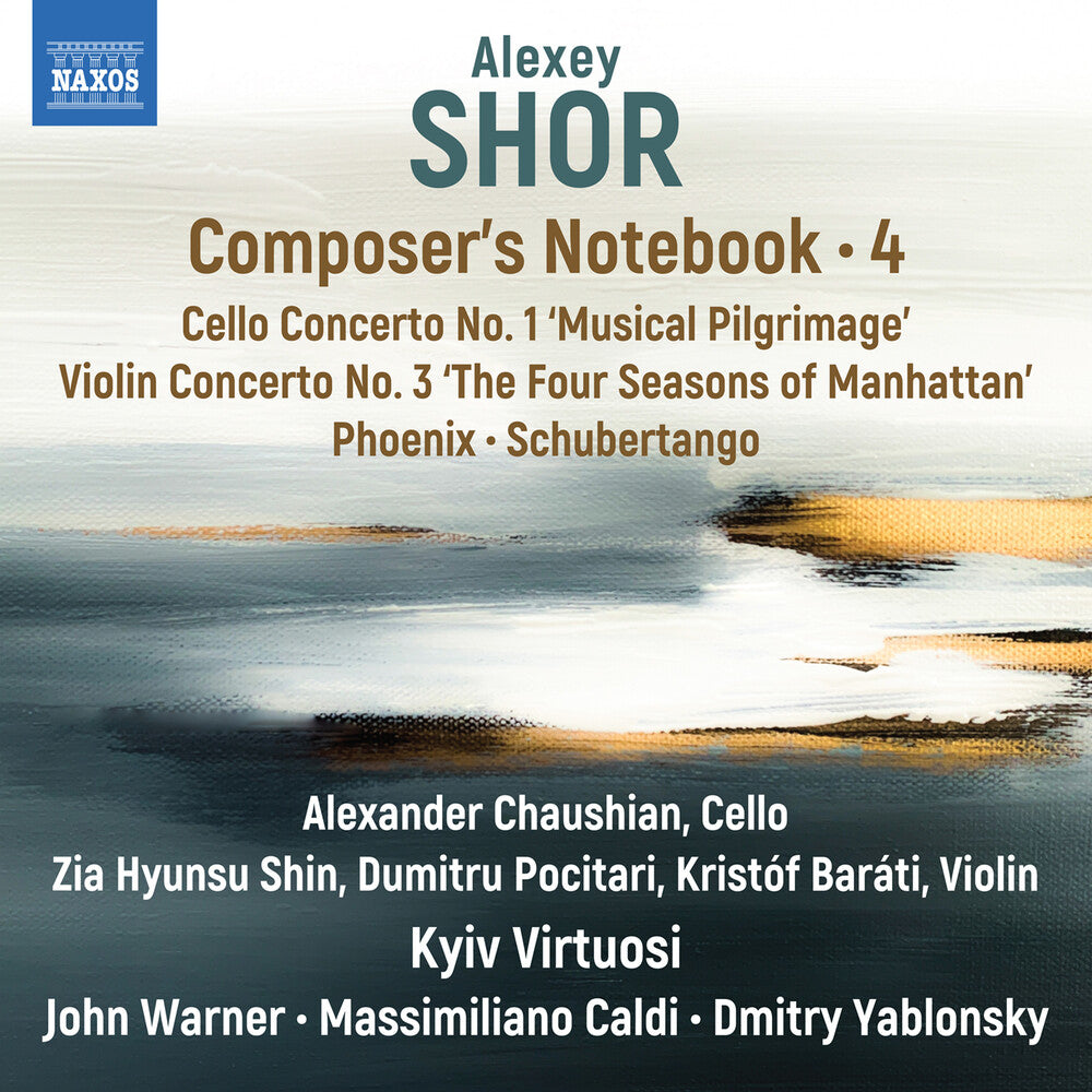 the album cover for Alexander Chaushian - Shor: Composer's Notebook Vol. 4
