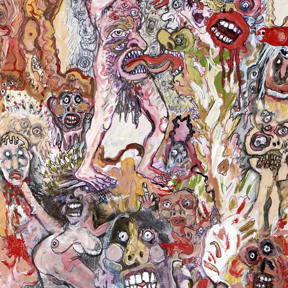 the album cover for Bug Club - Very Human Features