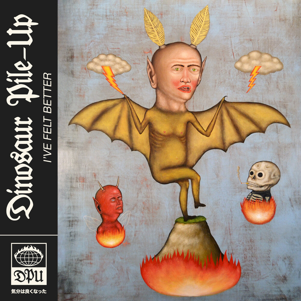 the album cover for Dinosaur Pile-Up - I've Felt Better