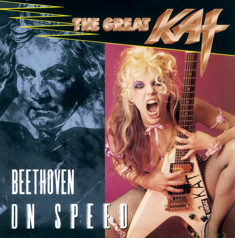 the album cover for Great Kat - Beethoven On Speed (Hol)