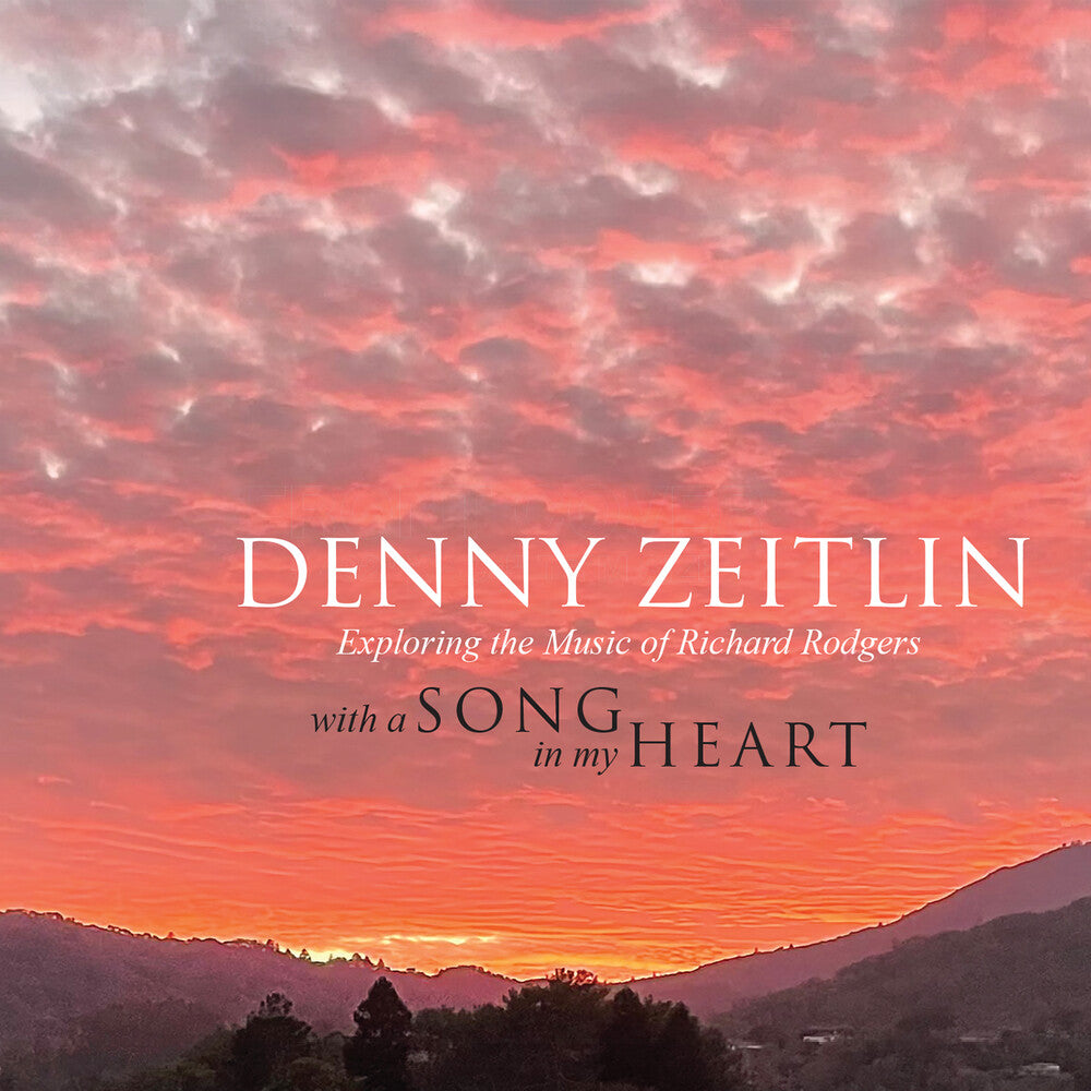 the album cover for Denny Zeitlin - With A Song In My Heart / Exploring The Music