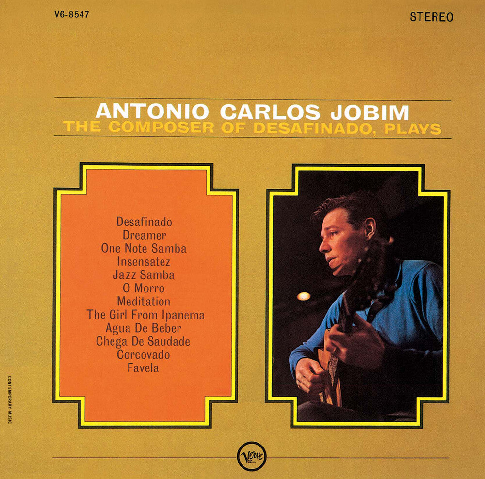 the album cover for Antonio Jobim Carlos - Antonio Carlos Jobim: Composer Of Desafinado Plays