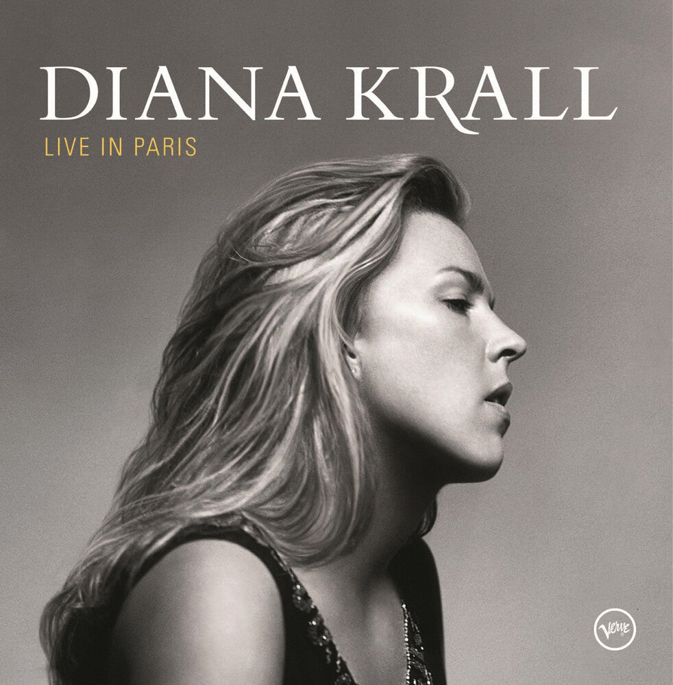 the album cover for Diana Krall - Live In Paris (Hqcd) (Jpn)