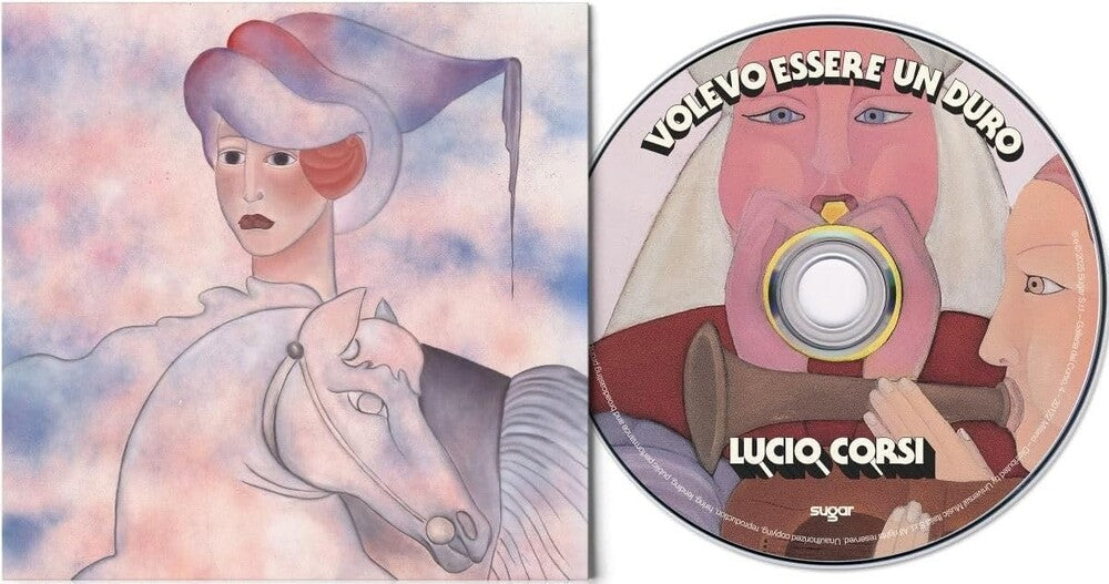 the album cover for Lucio Corsi - Volevo Essere Un Duro (Ita)