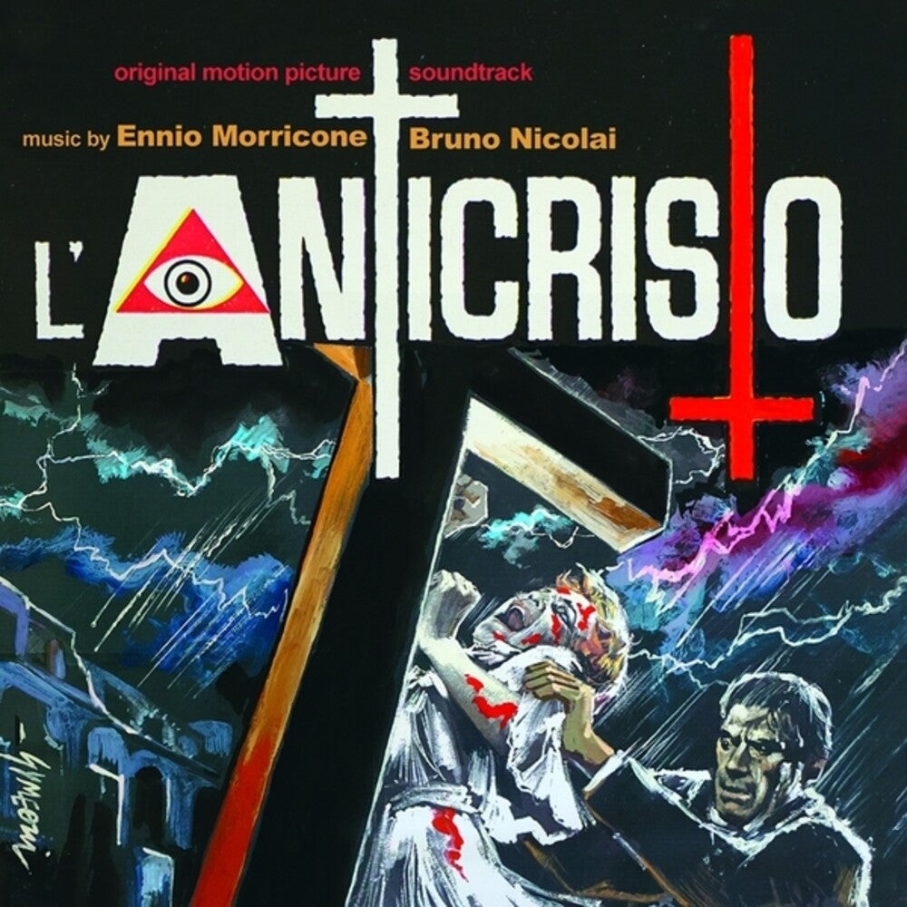 the album cover for Ennio Morricone / Nicolai,Bruno (Exp) (Ita) - Sepolta Viva - L'anticristo (Antichrist) - O.S.T.