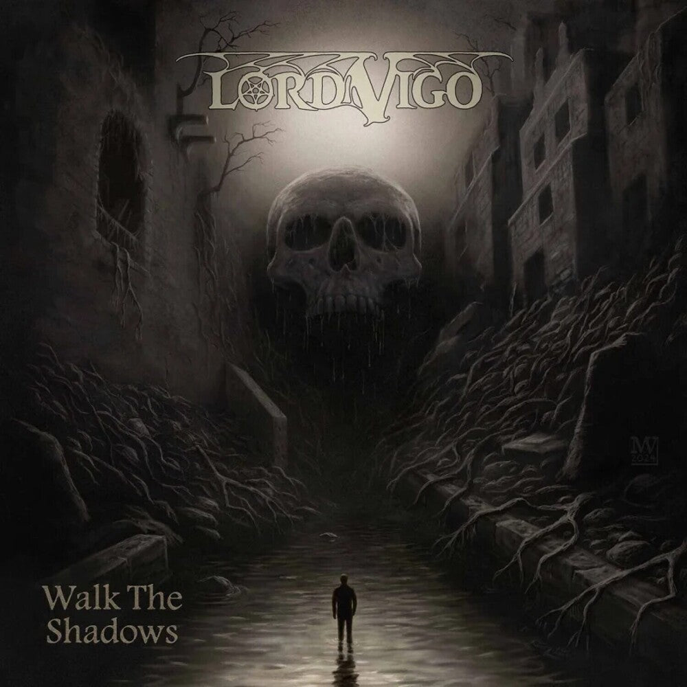 the album cover for Lord Vigo - Walk The Shadows