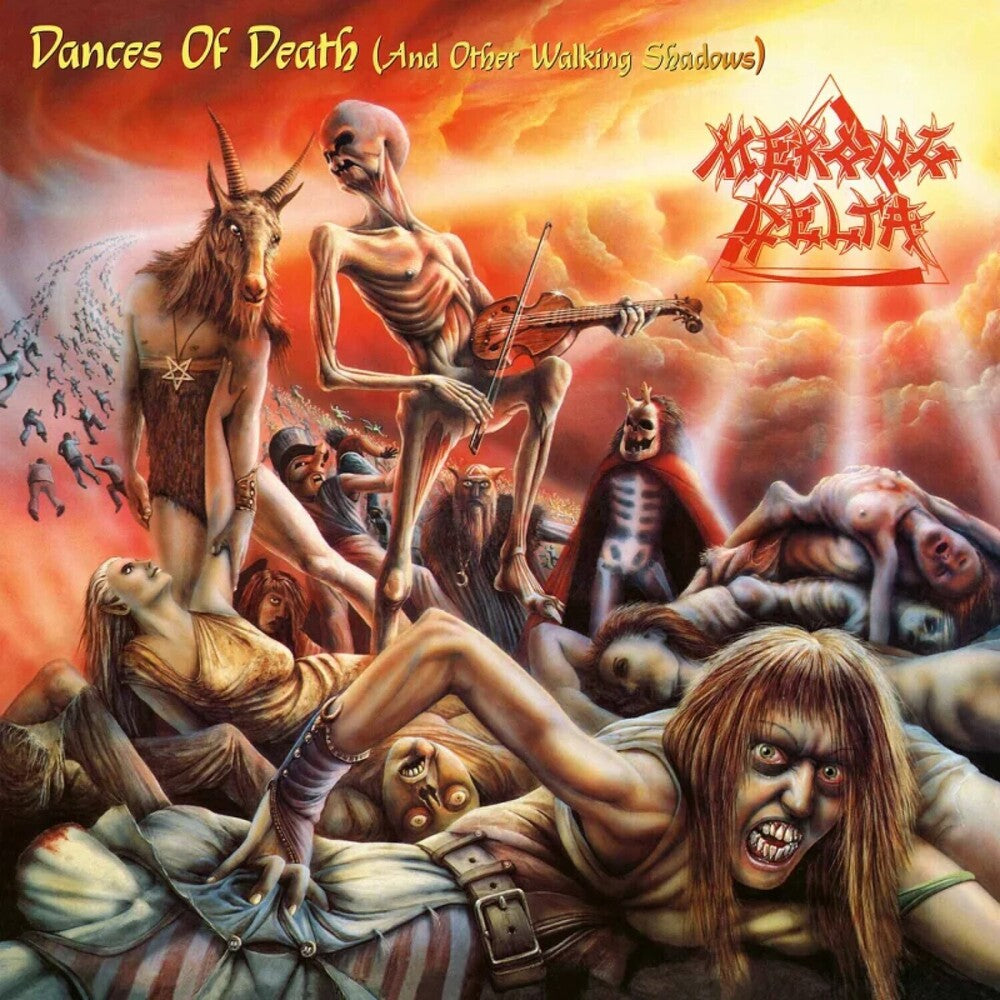 the album cover for Mekong Delta - Dances Of Death & Other Walking Shadows