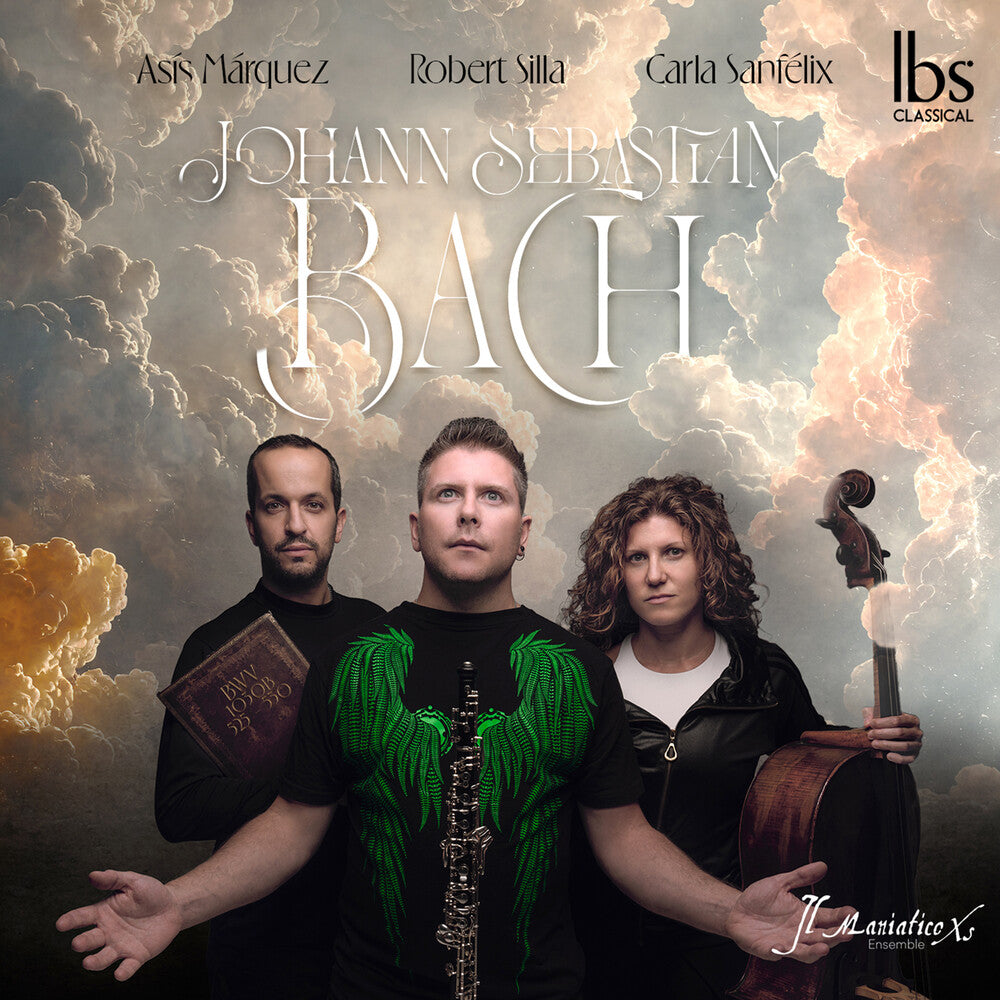 the album cover for Robert Silla - Bach: Trio Sons