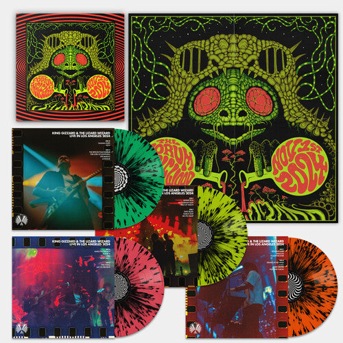 King Gizzard and the Lizard Wizard - King Gizzard: Live in Los Angeles '24 (4LP Splatter Box Set) Vinyl Record