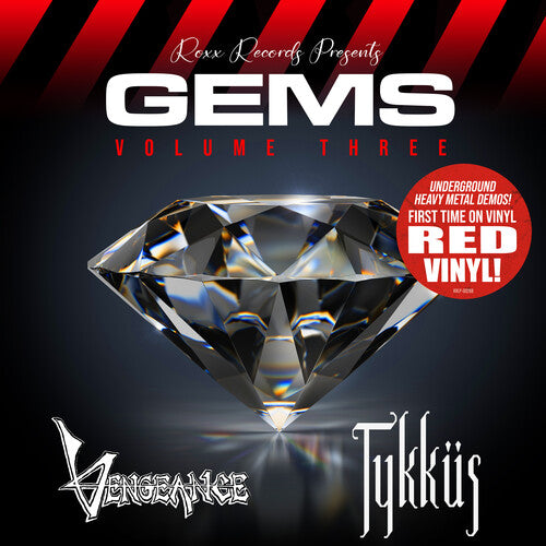 Vengeance - Gems Volume 3 - Red Vinyl Record