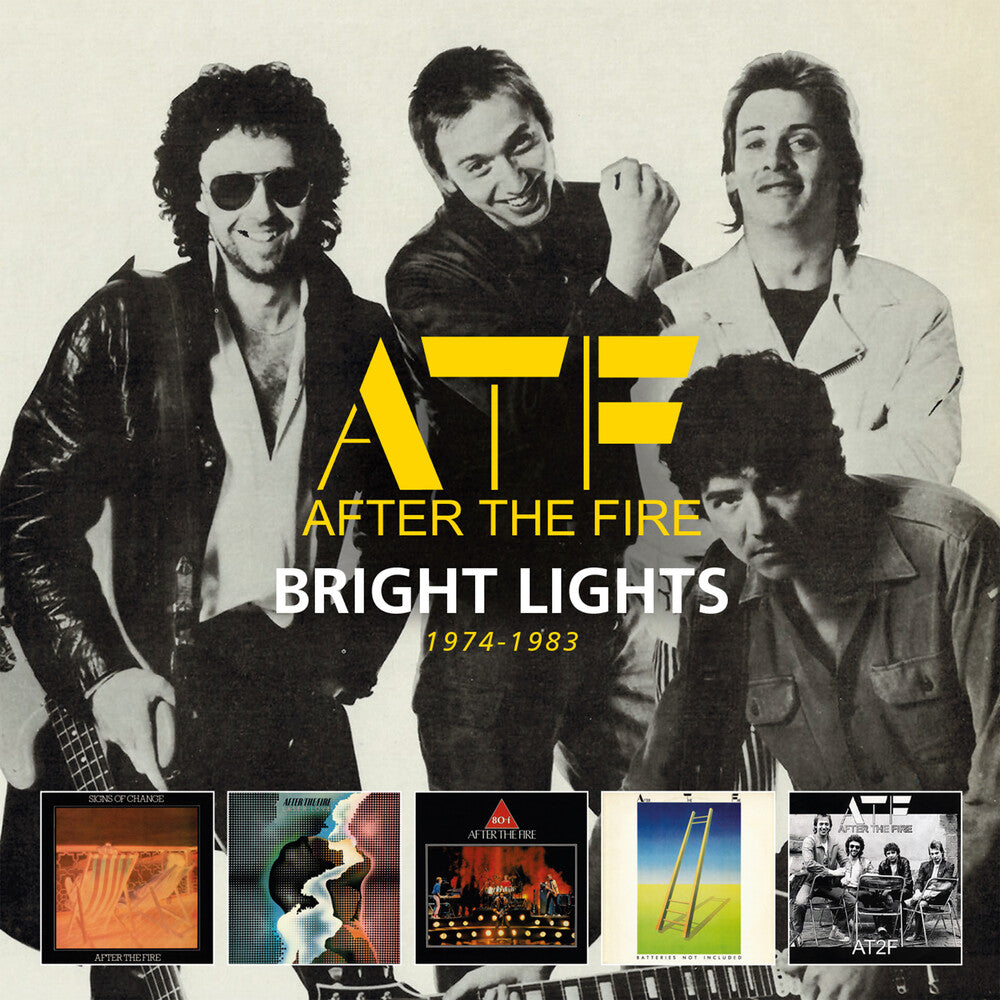 the album cover for After The Fire - Bright Lights 1974-1983 (Box) (Uk)
