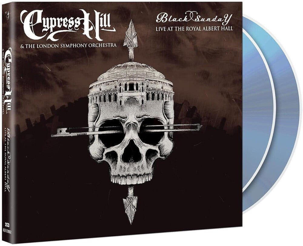 the album cover for Cypress Hill & the London Symphony Orchestra - Black Sunday Live At The Royal Albert Hall