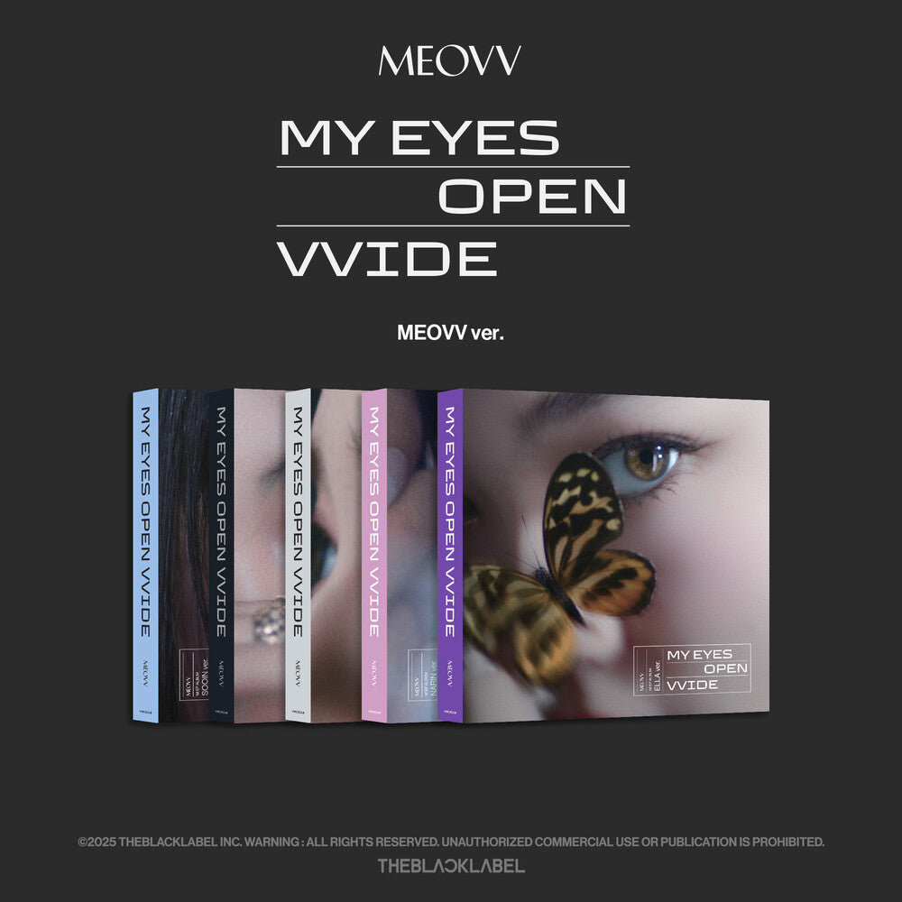 Meovv 1st Ep Album My Eyes Open Vvide (Meovv Ver.) Music CD