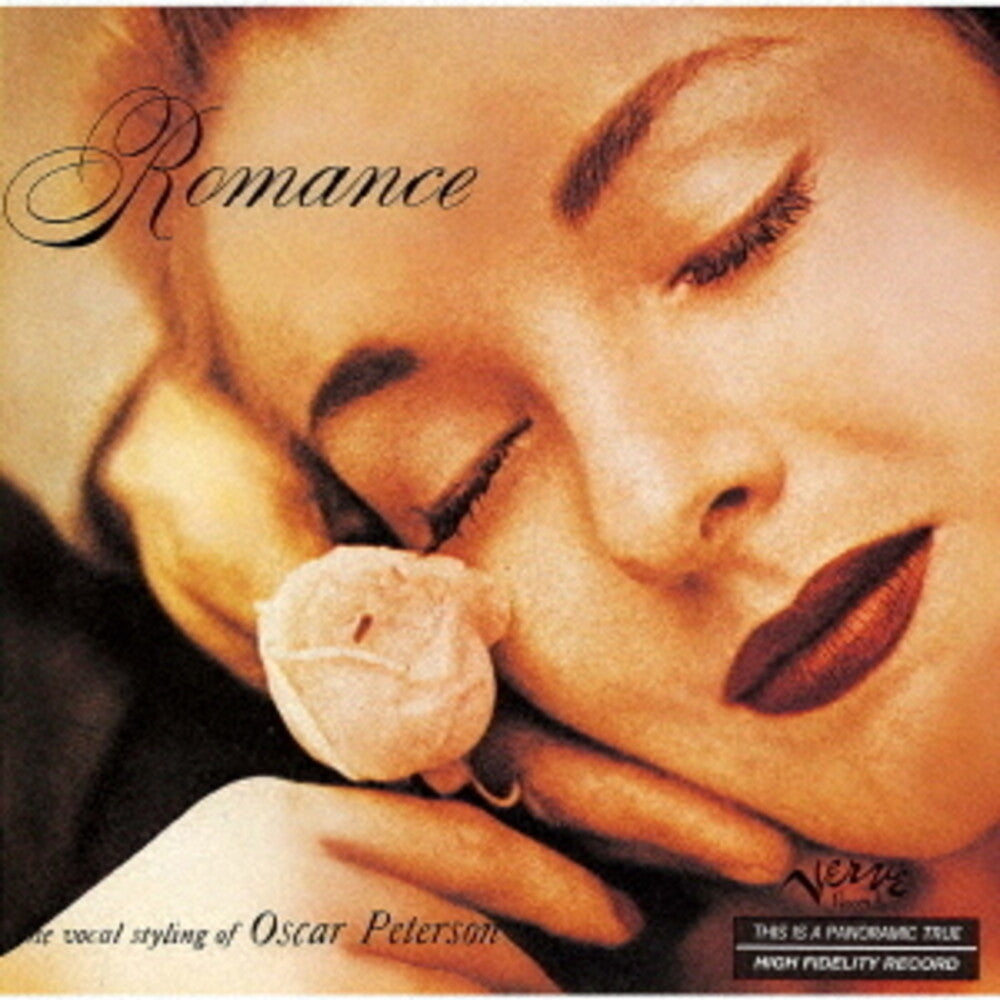 the album cover for Peterson, Oscar - Romance: Oscar Peterson Sings - UHQCD
