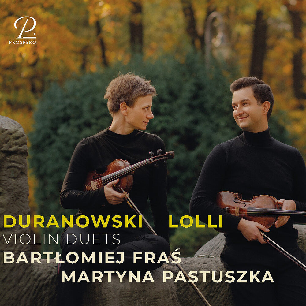 the album cover for Fras Bartlomeij / Duranowski - Polish Violin Duets From The 18th Century