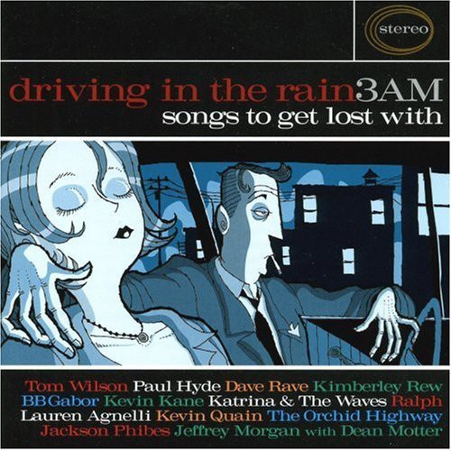the album cover for Driving in the Rain 3 Am / Various - Driving In The Rain 3 AM: Songs To Get Lost With