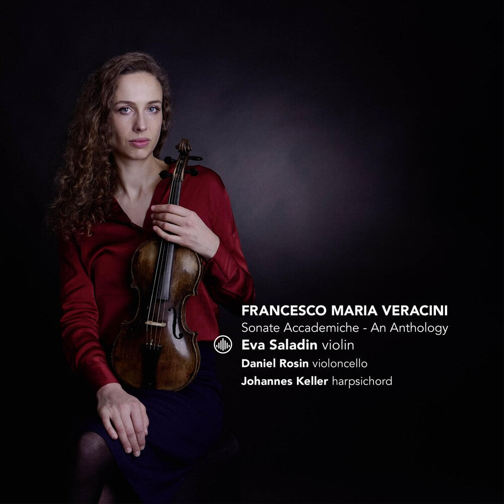 the album cover for Eva Saladin / Rosin,Daniel - Sonate Accademiche - An Anthology