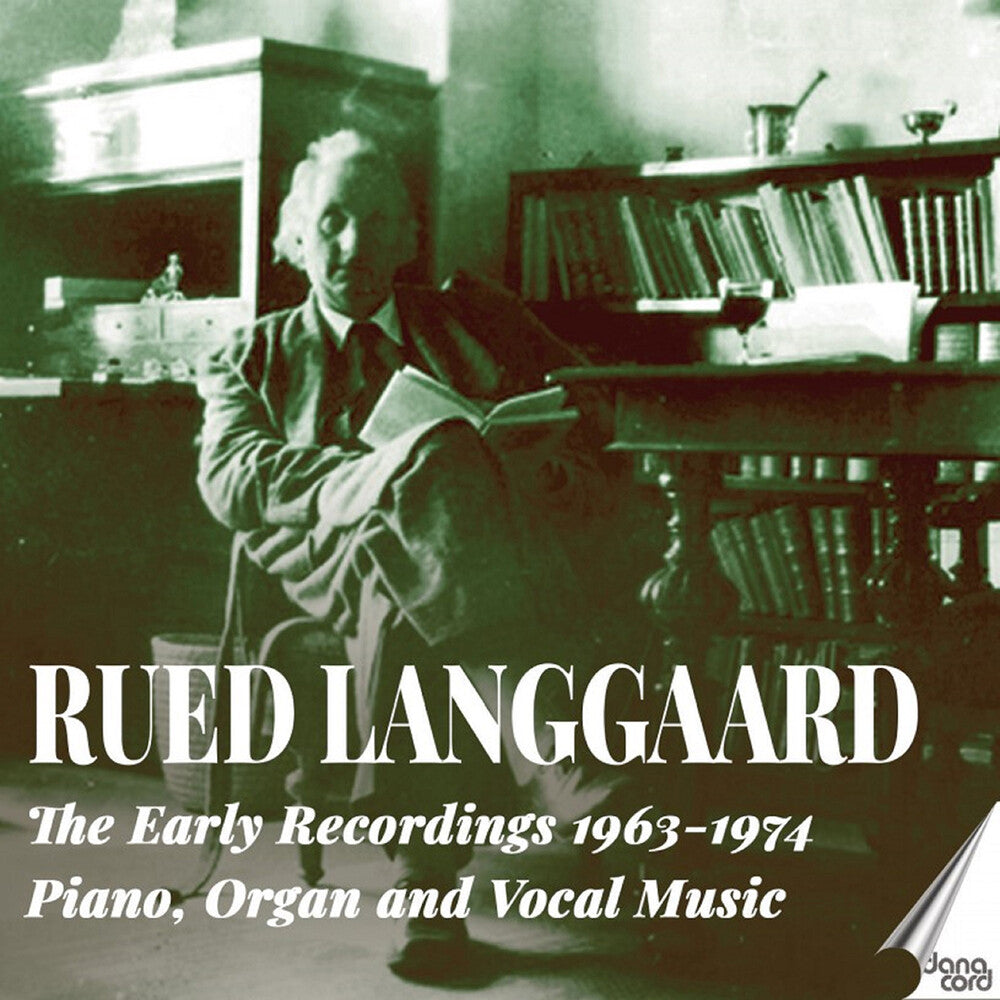 the album cover for Jorgen Berg / Westi,Kurt - Rued Langgaard: Early Recordings 1963-1974 - Pno