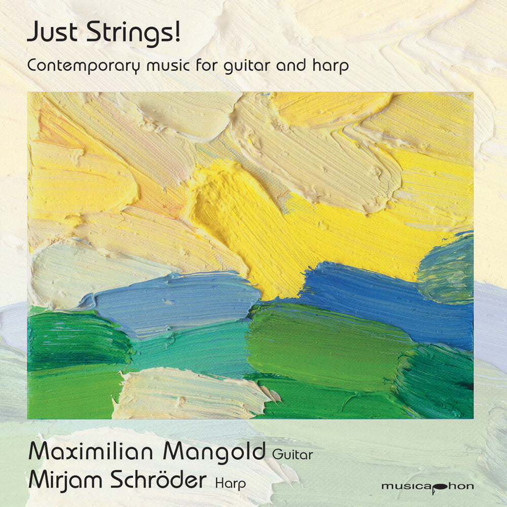 the album cover for Maximilian Mangold / Schroder,Mirjam - Just Stings!